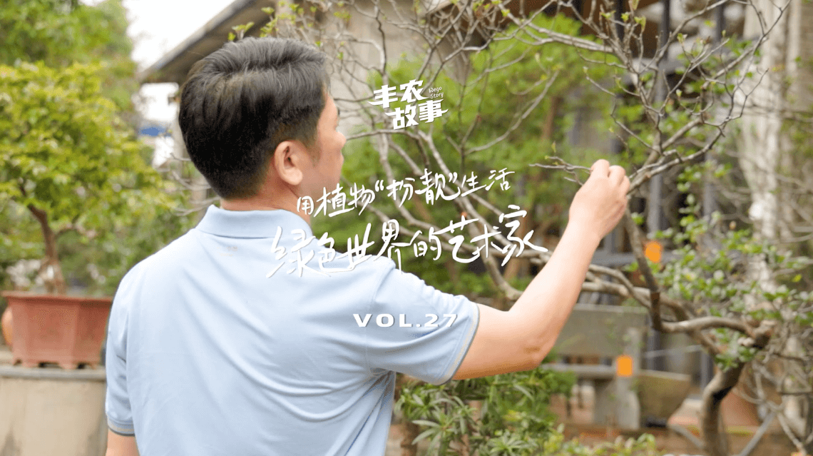 17年，他用一草一木去点亮了一个个家。